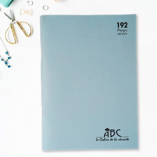cahier bleu claire 192pages