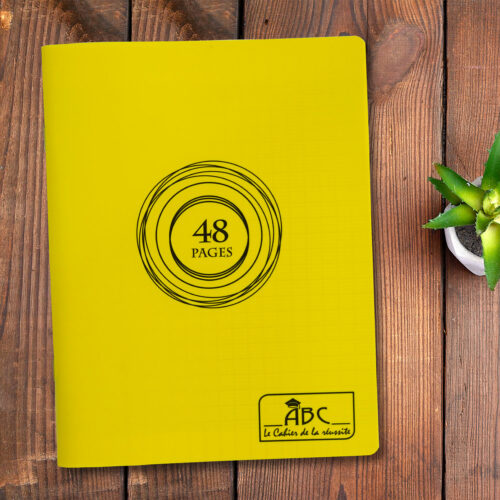 cahier jaune 48 pages