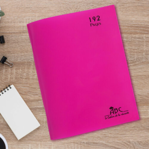 cahier rose 192 pages