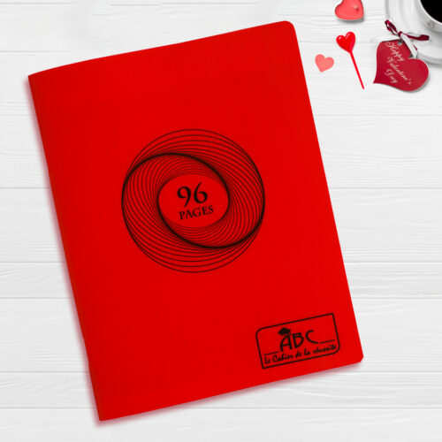 cahier rouge 96 pages