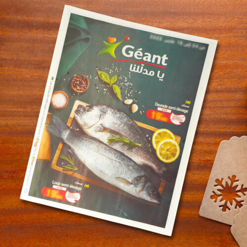 Géant promo poisson