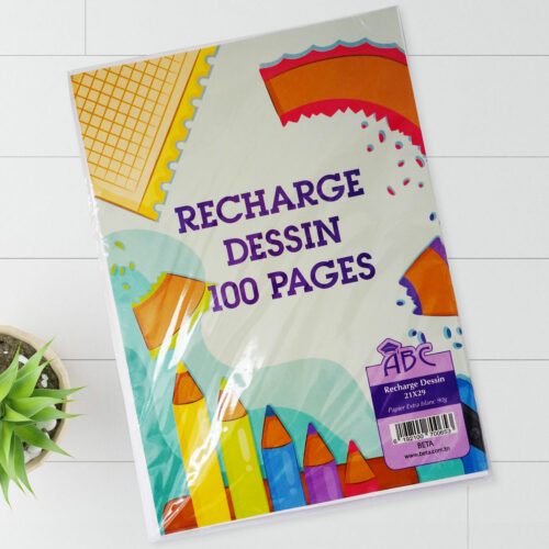 recharges dessins 100 pages