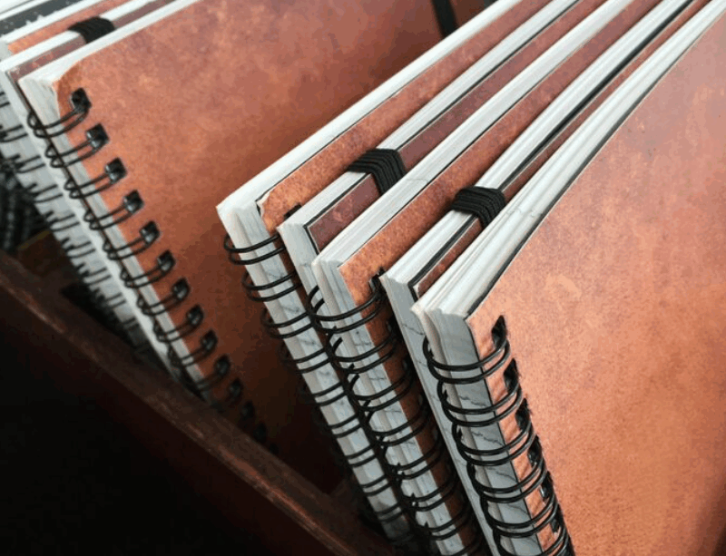assemblage cahiers